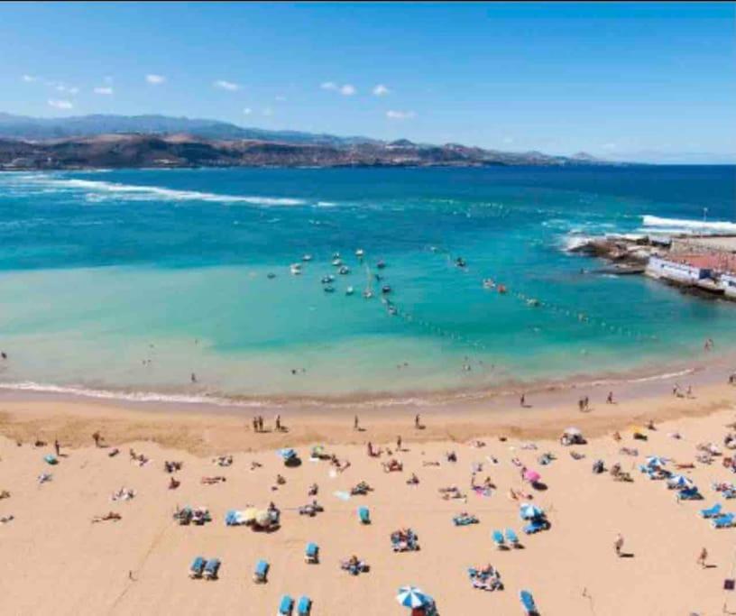 2 Bedrooms Flat 50 Mts Away From Las Canteras Beach Las Palmas de Gran Canaria Exterior photo